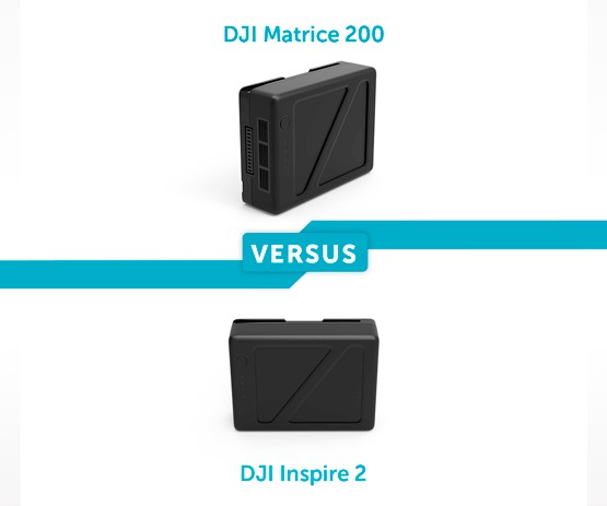 Сравнение профессиональных квадрокоптеров DJI MATRICE 200 и INSPIRE 2