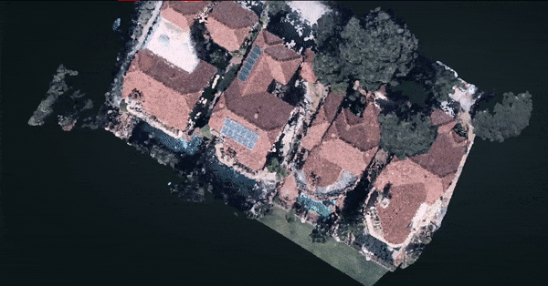 Тестирование фотограмметрии в 3D с помощью дрона на примере крыш домов