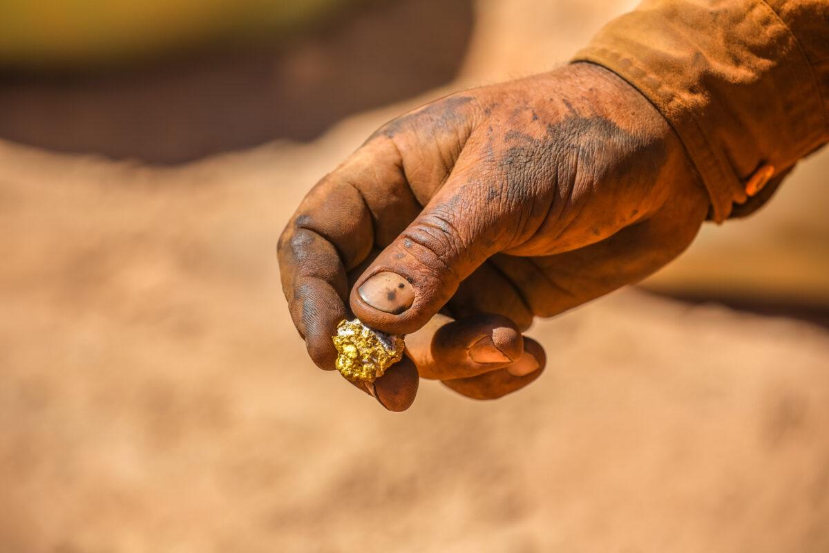 Дискавери золото. Прииски золота в Австралии. Руки золотодобытчика. Кусок золота в руках. Gold Discovery.