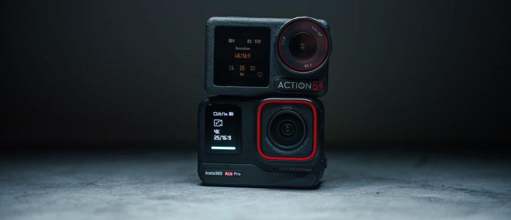 DJI Action 5 Pro и Insta360 Ace Pro