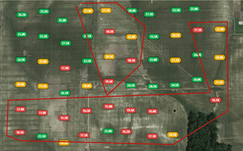 Пример картографирования сельхозугодий с помощью ПО DroneDeploy и дрона DJI Mavic 3 Enterprise